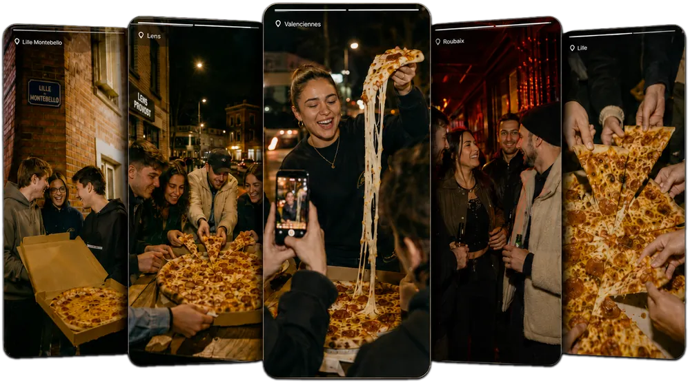 Street and Stories Pizza de Nuit